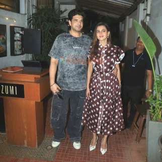 Photos: Karan Kundrra and Tejasswi Prakash snapped in Bandra