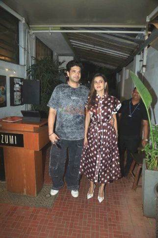 Photos: Karan Kundrra and Tejasswi Prakash snapped in Bandra