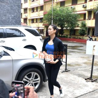 Photos: Mira Rajput Kapoor snapped outside a gym in Bandra