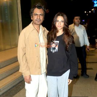 Photos: Nawazuddin Siddiqui snapped with daughter in Bandra