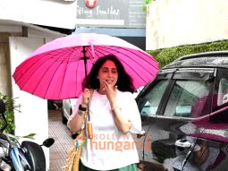 Photos: Neha Bhasin spotted outside a dental clinic in Bandra