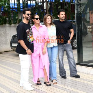 Photos: Neha Dhupia, Angad Bedi, Nupur Sanon and Stebin Ben snapped in Bandra