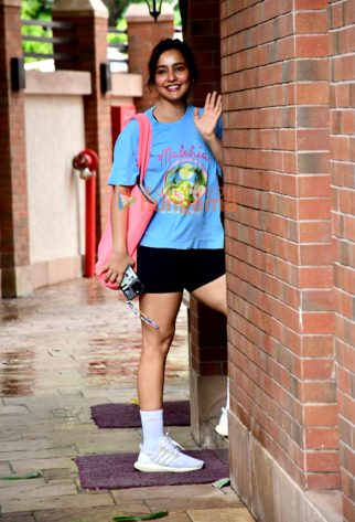Photos: Neha Sharma snapped at her residence in Bandra