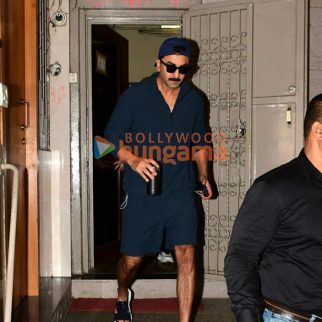 Photos: Ranbir Kapoor spotted outside a dubbing studio in Bandra