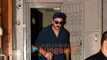 Photos: Ranbir Kapoor spotted outside a dubbing studio in Bandra