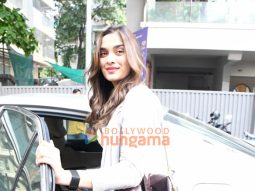 Photos: Saiee Manjrekar snapped outside a salon in Bandra
