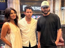 Priyanka Chopra Jonas and Nick Jonas join Mahesh Babu for movie night at AMB Cinemas amid Varanasi excitement