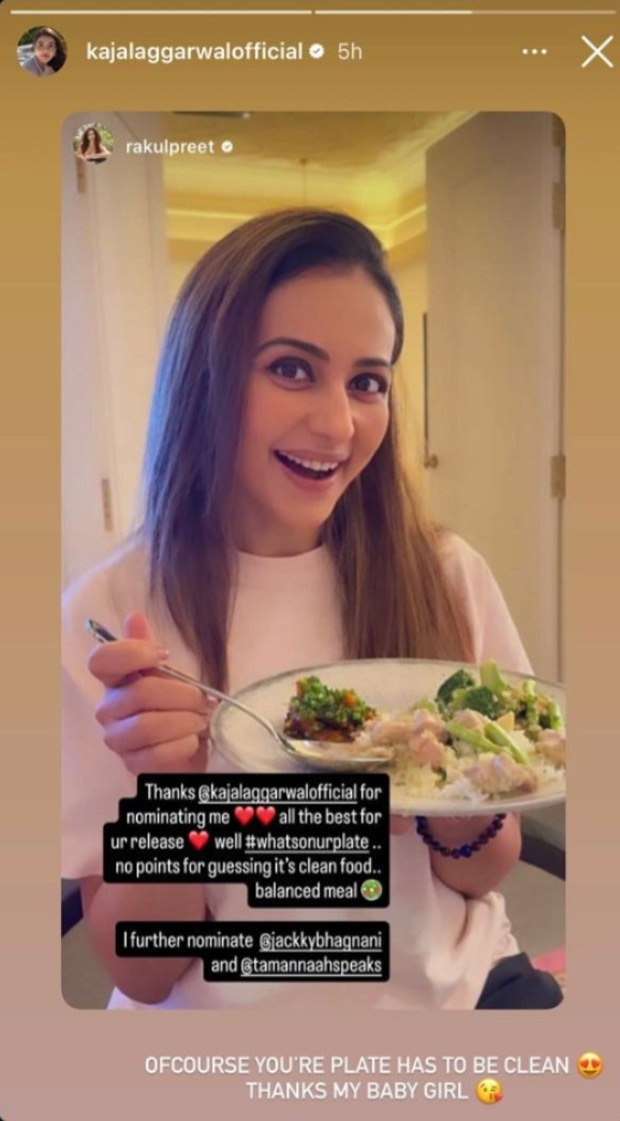 Rakul Preet Singh joins #WhatsOnYourPlate challenge, nominates Jackky Bhagnani and Tamannaah Bhatia