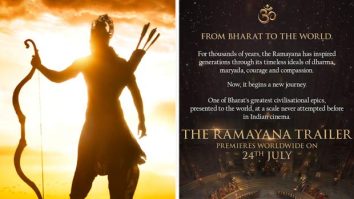 Ranbir Kapoor starrer Ramayana trailer to launch Worldwide on July 24