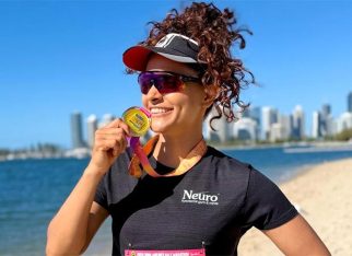Saiyami Kher completes her first Gold Coast Marathon in Australia; says, “Definitely one of the most breathtaking races I have done”