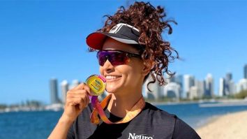Saiyami Kher completes her first Gold Coast Marathon in Australia; says, “Definitely one of the most breathtaking races I have done”