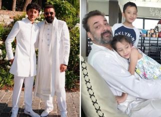 Sanjay Dutt’s twins Shahraan and Iqra pen heartfelt birthday wishes, call him the “best dad”