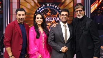 Aamir Khan, Preity Zinta and Sunny Deol join Amitabh Bachchan on KBC 18 premiere
