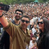Sunny Deol, Karan Deol and Preity G Zinta promote Batwara 1947 in Chandigarh, trio to cover three cities of Punjab in a single day