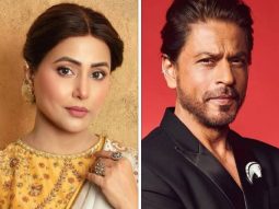 Hina Khan recalls meeting Shah Rukh Khan on flight, says she waited for him to wake up for a photo: “He got up, called me, and clicked a picture”