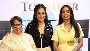 Kanika Dhillon, Taapsee Pannu and Guneet Monga Kapoor discuss the power of women supporting women in cinema