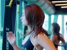 Alia Bhatt giving her all on the treadmill