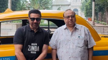 Sunny Deol visits Kolkata’s Victoria Memorial with Rajkumar Santoshi ahead of Batwara 1947 release