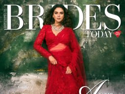 Aditi Rao Hydari on the cover of Brides Today