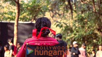 On The Sets Of The Movie Gandhari