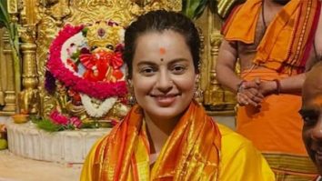 Kangana Ranaut visits Siddhivinayak and Mumba Devi temples in Mumbai, shares pictures