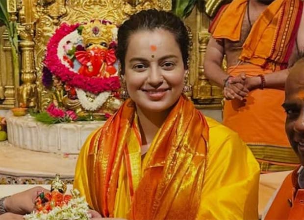 Kangana Ranaut visits Siddhivinayak and Mumba Devi temples in Mumbai, shares pictures : Bollywood News