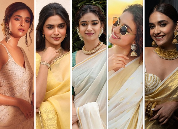Keerthy Suresh’s 7 elegant saree looks to take Onam fashion cues from! 7 : Bollywood News Keerthy Suresh’s 7 elegant saree looks to take Onam fashion cues from! 7 : Bollywood News