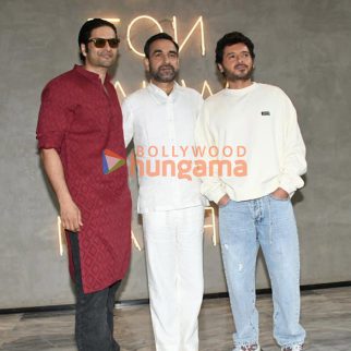 Photos: Ali Fazal, Pankaj Tripathi and Divyenndu snapped at Excel Office for promoting Mirzapur - The Movie