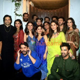 Photos: Ali Fazal and Divyenndu host a special daawat for the entire team of Mirzapur: The Movie at Bandra