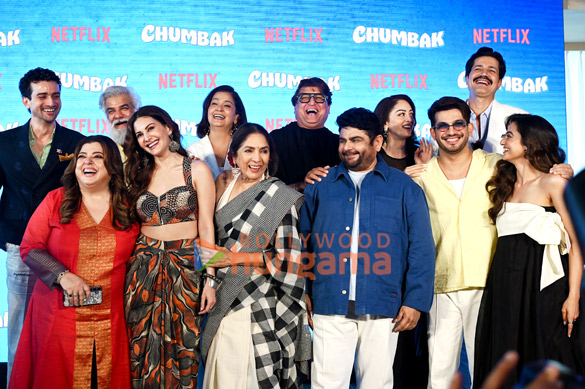 photos amyra dastur neena gupta arjun bijlani and others grace the trailer launch of chumbak 15