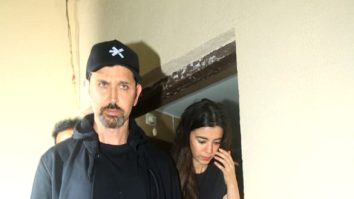 Photos: Hrithik Roshan and Saba Azad snapped at PVR in Juhu