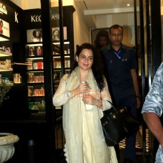 Photos: Kangana Ranaut snapped at a salon in Bandra
