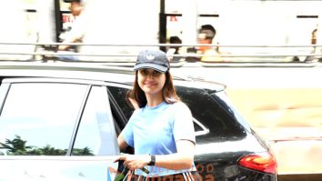 Photos: Nikita Dutta spotted ouside a gym in Bandra