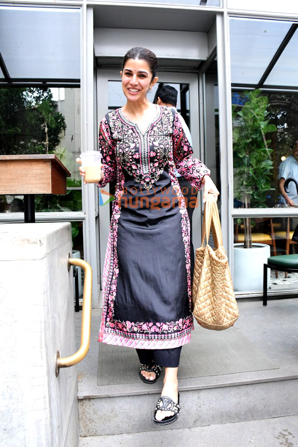 photos nimrat kaur snapped outside a cafe in bandra 3 9