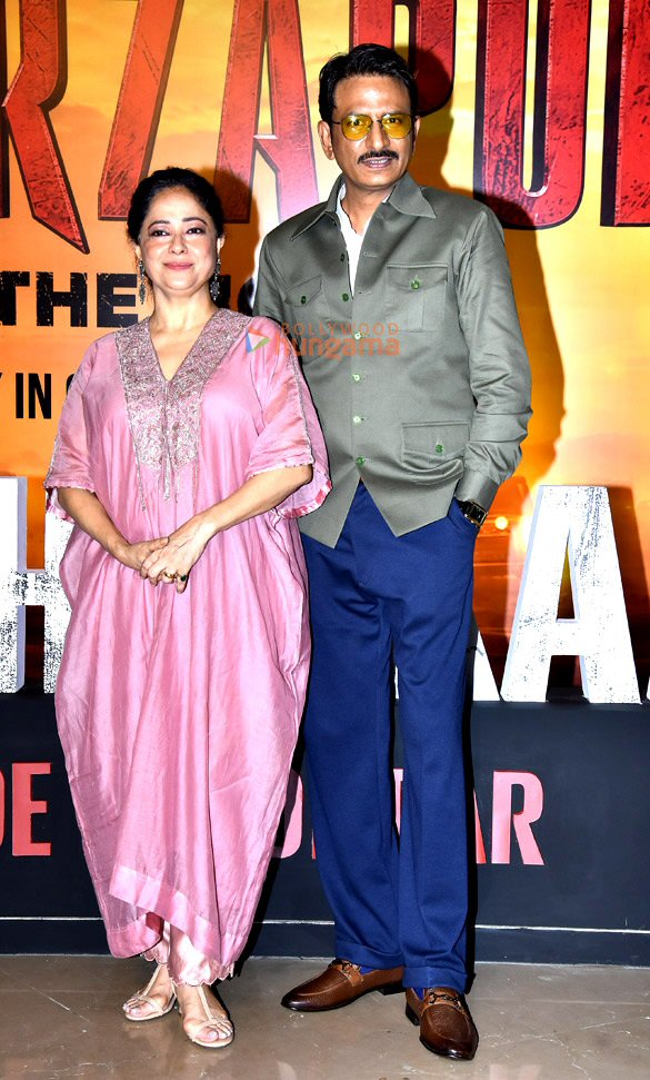 photos pankaj tripathi ali fazal shweta tripathi farhan akhtar ritesh sidhwani sonal chauhan divyenndu abhishek banerjee and rasika dugal snapped at the trailer launch of mirzapur 9