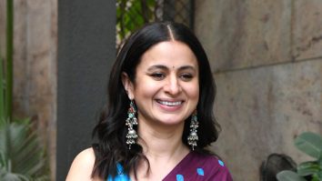 Photos: Rasika Dugal snapped promoting Mirzapur – The Movie