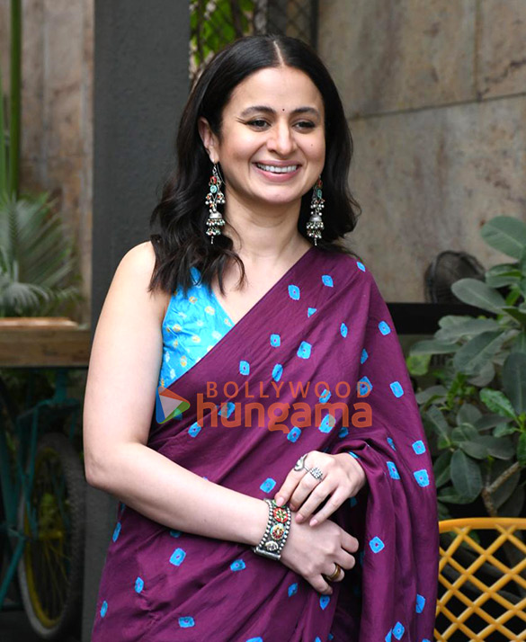 Photos: Rasika Dugal snapped promoting Mirzapur – The Movie