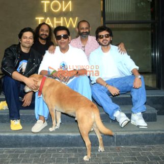 Photos: Ravi Kishan, Ali Fazal, Divyenndu and Gurmmeet Singh snapped promoting Mirzapur: The Movie at Excel Entertainment office