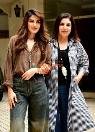 Photos: Rhea Chakraborty and Farah Khan snapped in Khar