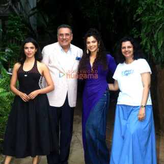 Photos: Shriya Pilgaonkar, Saiyami Kher and Boman Irani snapped promoting Haiwaan