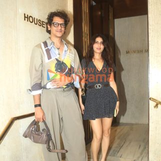 Photos: Vijay Varma and Fatima Sana Shaikh snapped at Manish Malhotra's house in Bandra
