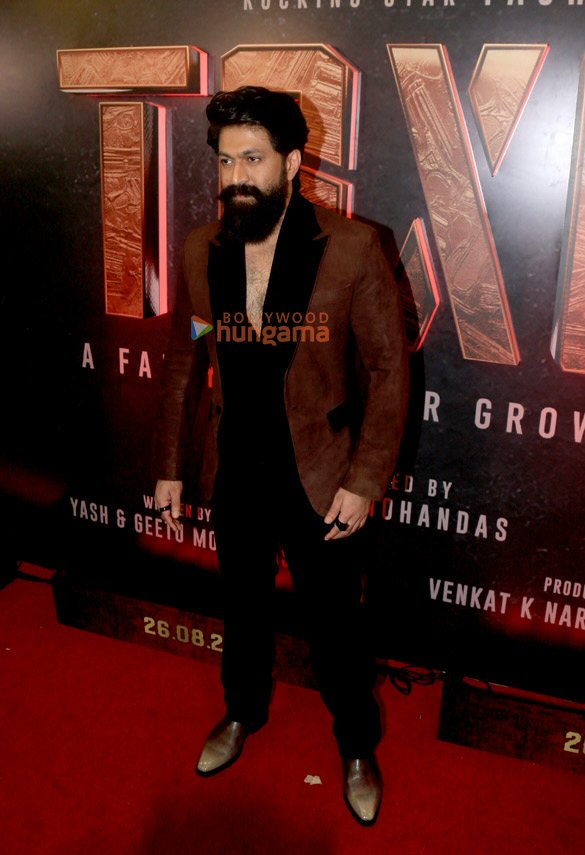 Photos: Yash, Kiara Advani, Tara Sutaria, Huma Qureshi and others snapped at Toxic music launch Photos: Yash, Kiara Advani, Tara Sutaria, Huma Qureshi and others snapped at Toxic music launch