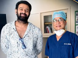 Prabhas posing in a photo with Orthopaedic surgeon Dr KJ Reddy sparks concern among fans