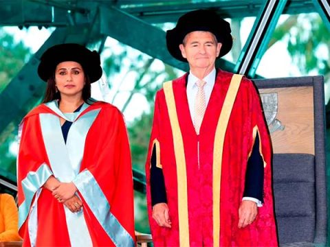 Rani Mukerji becomes second Indian film personality after Shah Rukh Khan to receive La Trobe Honorary Doctorate