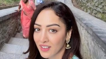 Sandeepa Dhar visits Srinagar’s Shankaracharya Temple, climbs 250 steps for darshan