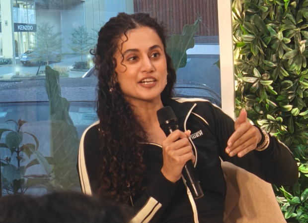 Taapsee Pannu recalls being the ONLY woman on her debut film set: “Cameramen would sit on the trolley SCRATCHING here and there on their body!” Taapsee Pannu recalls being the ONLY woman on her debut film set: “Cameramen would sit on the trolley SCRATCHING here and there on their body!”
