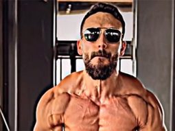Tiger Shroff shows off his toned muscular body