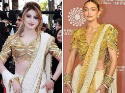 Sandeep Khosla calls Urvashi Rautela’s Cannes saree an “exact copy” of Gigi Hadid’s 2023 look: “Make a better version”