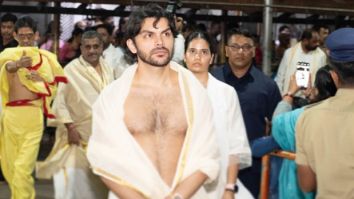 Veer Pahariya visits Kollur Mookambika temple; says, “Teen shaktiyan, ek roop”