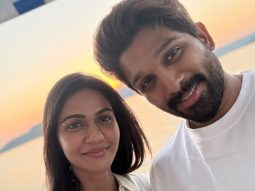 Allu Arjun melts hearts with adorable birthday post for wife Allu Sneha Reddy; calls her ‘cutie’